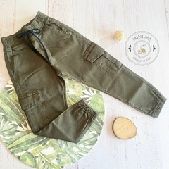 Jogger cargo gabardina niño Varios colores - comprar online