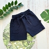 Short escolar azul unisex