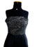 Vestido de festa formatura longo com fenda preto brilho paetê luxo - comprar online
