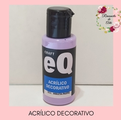 EQ ACRÍLICO 511 - VIOLETA PASTEL