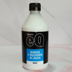 EQ BARNIZ Y DILUYENTE MATE 500cc