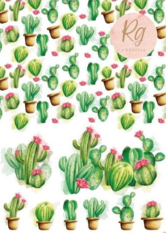 ROMI LAMINA DECOUPAGE CACTUS1