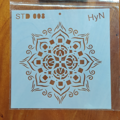 HYN STENCIL STD008 20X20 CM