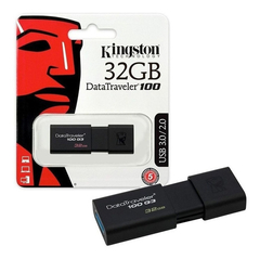 Pendrive Kingston Datatraveler 100 Dt100 32gb 2.0 Negro