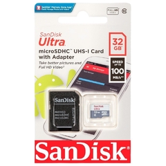 Memoria Micro Sd 32gb Sandisk Ultra Clase 10