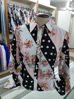 Camisa de Manga longa Estampada