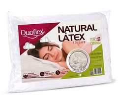 Travesseiro Duoflex Natural Látex Flocos