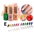 ESMALTE SEMI CHARM LIMIT BOTELLA REDONDO 10ML CARTA "E" X12U