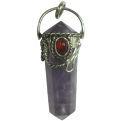 Antique Spanish with Cabochon Point Pendant