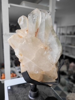 Large Crystal Cluster with Big Points, intergrown Crystals