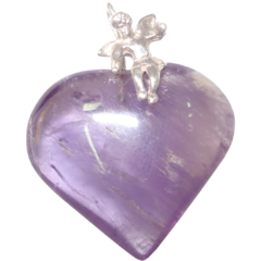 Heart with Angel Pendant