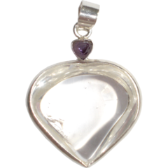 Heart with Accent Heart Pendant - buy online