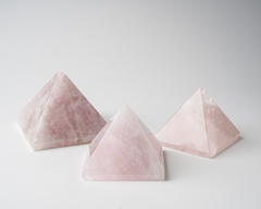 Rose Quartz Pyramids - buy online