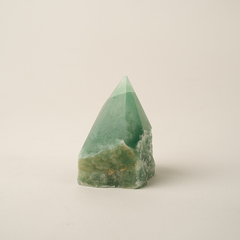 Green Aventurine Top Polished Cut Base - Crystal Rio | Rocks & Minerals