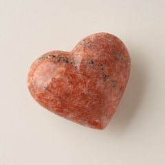 Orange Calcite Hearts - buy online