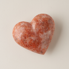 Orange Calcite Hearts - online store