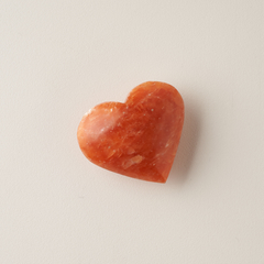 Orange Calcite Hearts on internet