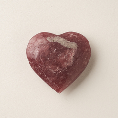 Guava Quartz Hearts - Crystal Rio | Rocks & Minerals