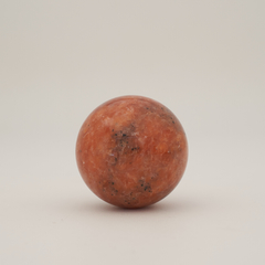 Orange Calcite Spheres on internet