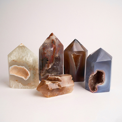 Agate Druzy Towers on internet