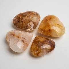 Golden Healer Hearts - Crystal Rio | Rocks & Minerals