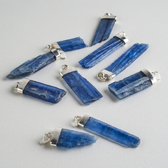 Blue Kyanite Rough Pendants - buy online
