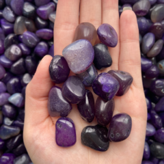 Purple Agate Tumbled on internet