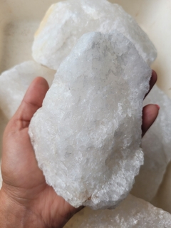 White Silica - Quartz Ore - Crystal Rio | Rocks & Minerals