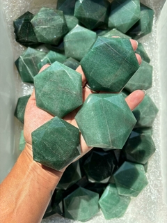 Green Quartz Hexagons
