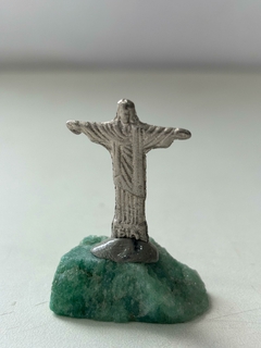 Image of Christ the Redeemer on Crystal Base