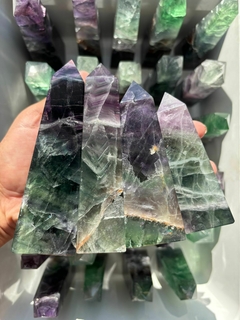 Green Fluorite Towers