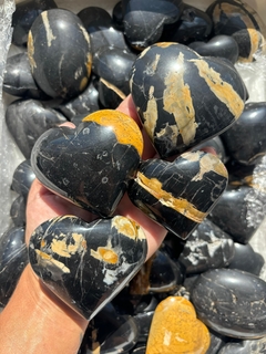 Black Onyx Hearts