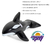 Orca Inflable Flotador 203 Cm X 102 Cm Bestway - comprar online