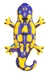 Salamandra Violeta Y Amarilla 191x119cm Bestway 41502 en internet