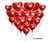 Globos Metalizados Por 10 Unidades. Corazón Rojo 45 Cm - comprar online