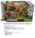 Set De 4 Dinosaurios Con T Rex Ruge Y Dragon Que Camina