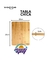 Tablas Picar Bambu Set X 3 Cocina Tabla Cortar Bambu Vonne