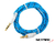 Cable Netmak Miniplug 3.5mm a 3.5mm Reforzado - Color Azul - Modelo NM-C66B - comprar online