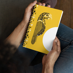 Caderno com espiral Papagaio