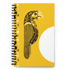 Caderno com espiral Papagaio - Pattern Brazil