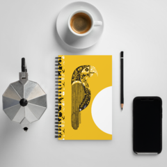 Caderno com espiral Papagaio - loja online