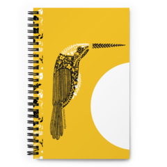 Caderno com espiral Beija-Flor - Pattern Brazil