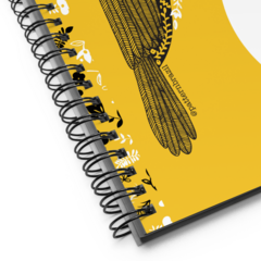 Caderno com espiral Beija-Flor