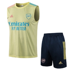 Conjunto Arsenal 21-22 amarelo