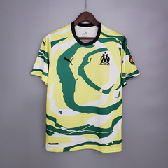 Camisa Olympique de Marselha Amarela África 20-21