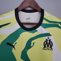 Camisa Olympique de Marselha Amarela África 20-21 na internet