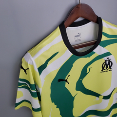 Camisa Olympique de Marselha Amarela África 20-21