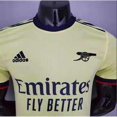 Camisa Arsenal Away 21-22(Versão Jogador) na internet