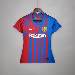 Camisa Barcelona Home 21-22 Feminina