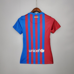 Camisa Barcelona Home 21-22 Feminina